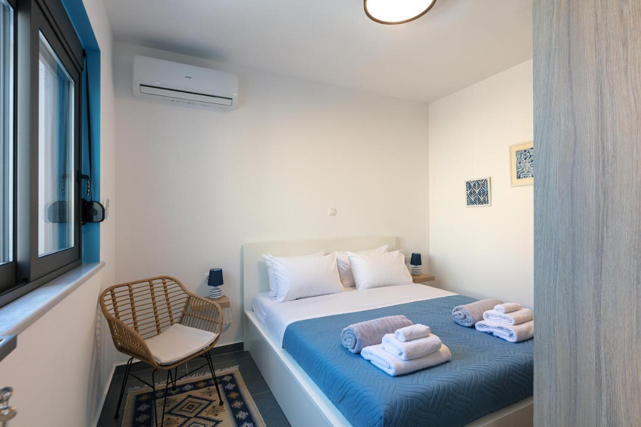 Greek Sky - New Modern Apartment With Shared Pool Tavronitis Dış mekan fotoğraf