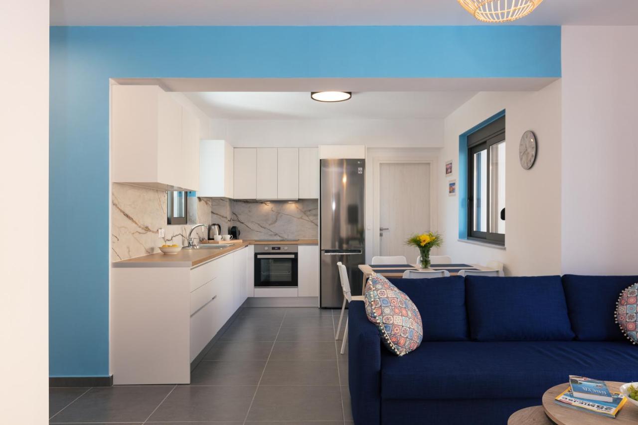 Greek Sky - New Modern Apartment With Shared Pool Tavronitis Dış mekan fotoğraf